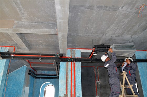 別墅地源熱泵室內(nèi)風(fēng)盤保護(hù)