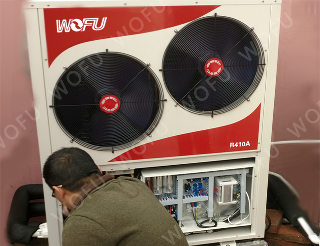 青島空氣源熱泵廠家,空氣能熱泵，青島沃富新能源科技有限公司