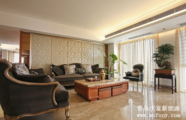 別墅地源熱泵中央空調(diào)