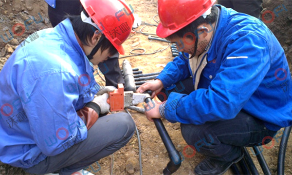 別墅地源熱泵空調(diào)室外埋管